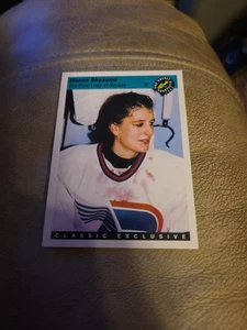 Carta Rookie 1993 Classic Prospects #2 Manon Rheaume, leggenda canadese dell'hockey - Foto 1 di 2