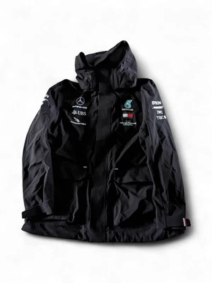 Mercedes F1 - Team Issue Tommy Hilfiger Rain Coat Jacket - XXL - Image 1 of 4