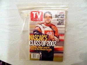 VINTAGE 2002 TV GUIDE FEATURING TONY STEWART ON COVER - Picture 1 of 2