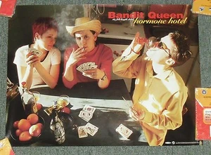 1995 *BANDIT QUEEN* HORMONE HOTEL PLAYTIME RECORDS PROMO POSTER 18X14" WH24 PB2 - Picture 1 of 1