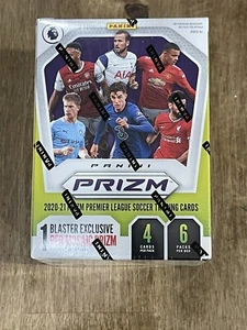 2020-21 Panini Prizm Premier League Soccer ⚽ Blaster Box RED MOSAIC BRAND NEW - Picture 1 of 3