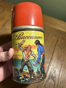 Vintage 1957 Aladdin BUCCANEER Thermoskanne für Brotdose mit Deckel - Bild 1 von 11