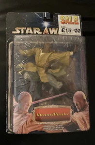 Star Wars Mace Windu Unleashed 2003 ( Factory Sealed ) MIB 1st Release Rare - Picture 1 of 3