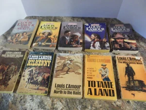 Lot of 10 Western Novels Louis L'Amour - The Sacketts, Kilkenny, To Tame A Land - Bild 1 von 19