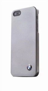 WUNDERSCHÖNE HARTSCHALE METALLIC FINISH IPHONE 5 / 5S SILBER QUALITÄT NEU - Bild 1 von 1