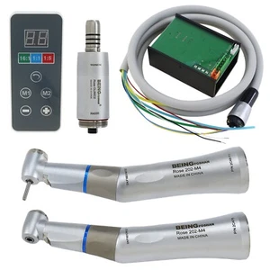 Pieza de mano de motor eléctrico dental BEING LED 1:1 contra ángulo fibra óptica KaVo 701 - Imagen 1 de 94