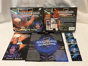 Babylon 5 CCG Campaign Set 2 Minbar vs Earth Card Game - COMPLETE in Box - Picture 1 of 11