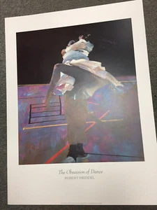 " DANCERS ON A PURPLE FLOOR" BY ROBERT HEINDEL (23 3/4 X 31 1/2 IN.) FROM 1996 - Picture 1 of 5