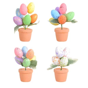 Easter Centerpieces Artificial Tree Holiday Festival Indoor Home Decorations - Picture 1 of 16