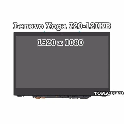 Lenovo Yoga 720-12IKB 1920x1080 LCD Screen Touch Display Assembly with Bezel - Image 1 of 4