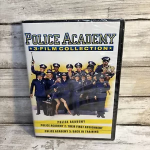 New! Police Academy 3-Film Collection DVD 1-3 Collection Sealed Ships FREE - Picture 1 of 3