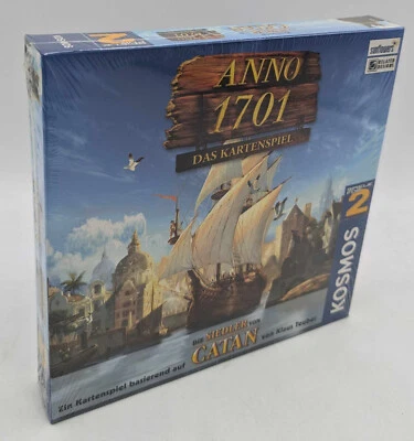 KOSMOS 69014 Anno 1701 Das Kartenspiel basierend auf Die Siedler von Catan NEU - Bild 1 von 4