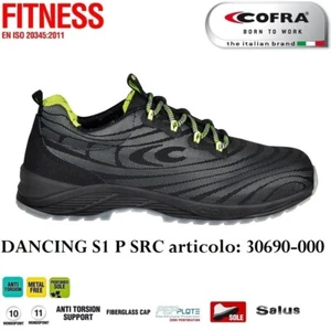 Scarpa da lavoro COFRA DANCING S1 P SRC traspirante e resistente all'abrasione - Imagen 1 de 9