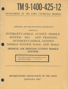 Historical book REDEYE Guided Missile System M41, Operator and Unit Maint - Picture 1 of 1