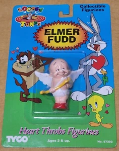 Elmer Fudd “Looney Tunes Heart Throbs Figurines Tyco 1994 NEW - Picture 1 of 11