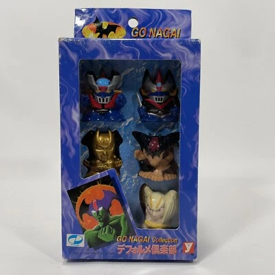 Colección Devilman Mazinger Go Nagai Figuras Deformadas Yutaka Japón Sellado 1998 Foto 1 de 4