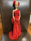 ROBERT TONNER SYDNEY MAID OF HONOR DOLL IN RED GOWN USED