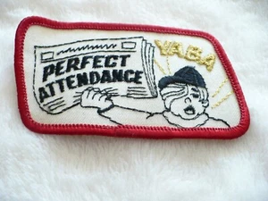 MV- YABA PERFECT ATTENDANCE PATCH #20774 - Picture 1 of 5