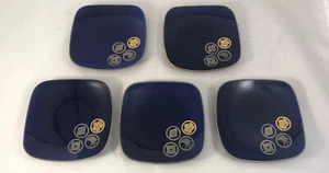 Koransha Japanese Porcelain Serving Plates set of 5 In Wood Box - Bild 1 von 12