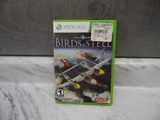 🎆BIRDS OF STEEL case w/ manual for Microsoft XBOX 360 NO Disc