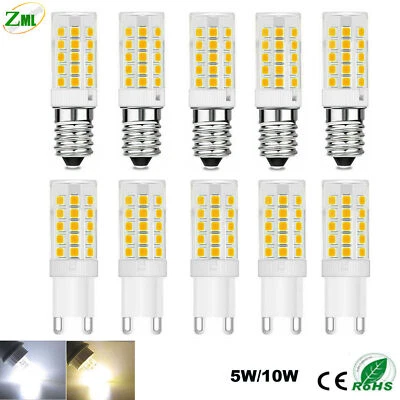 2835G9 E14 5W 10W LED Lampe Birne Sockel Leuchtmittel 220V Warmweiß Kaltweiß - Bild 1 von 4