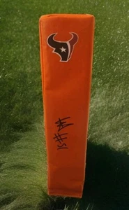 WILL ANDERSON JR SIGNIERT HOUSTON TEXANS ROY NFL PYLON PSA/DNA AUTHENTISCH #AO16069 - Bild 1 von 4
