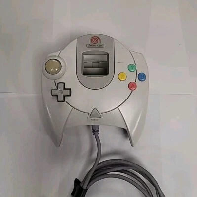Official Sega Dreamcast Wired Controller White, Tested & Works (HKT-7700) - Image 1 of 3