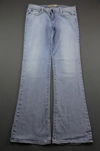 Vintage Damen Just USA Jeans Stiefel geschnitten leicht gewaschen Größe 9 (32x31) Reißverschluss Fly  - Bild 1 von 8