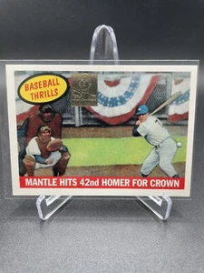 MICKEY MANTLE 1996 Topps Commemorative 26 Baseball Thrills 42nd Homer Yankees 🔥 - Picture 1 of 8