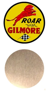 1:24 1:25 ESCALA GILMORE GASOLINERA GARAJE LETRERO METÁLICO DISEÑO EDIFICIO DIORAMA - Imagen 1 de 1