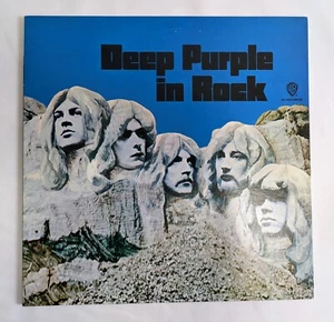 DEEP PURPLE "in Rock" Warner Bros. P-10108W 1977 Vinyl Record LP Japan - Picture 1 of 12