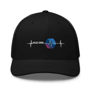 Cappello a catena a impulsi, berretto camionista blockchain criptovaluta - Foto 1 di 15