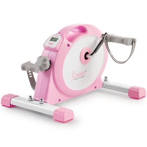 Mini bicicleta de ejercicio inteligente Sunny Health & Fitness debajo del escritorio (rosa) - P2330 - Imagen 1 de 6