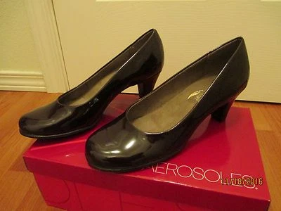 Aerosoles Talla 5.5M Color Vino Gatito Tacones Nuevo en Caja 'Bonito Juego' Foto 1 de 4