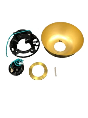 Fanimation SCK1-52BS Brushed Satin 1 in. 42 Degree Sloped Ceiling Fan Kit - Image 1 of 4