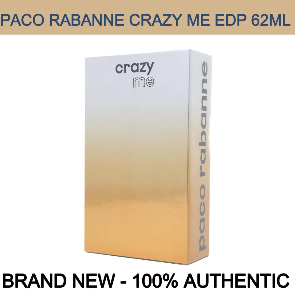 Nuevo Paco Rabanne Crazy Me Unisex Eau de Parfum Spray 2.1oz/62ml Foto 1 de 1