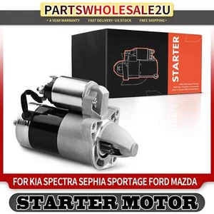 Starter Motor for Ford Probe Kia Sephia Sportage Mazda MX-6 1.4kW 12 V CW 10T - Picture 1 of 8