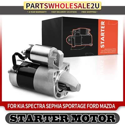 Starter Motor for Ford Probe Kia Sephia Sportage Mazda MX-6 1.4kW 12 V CW 10T - Image 1 of 4