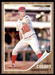 2011 Topps Heritage Minor League Jarred Cosart Clearwater Threshers #89 - Picture 1 of 2