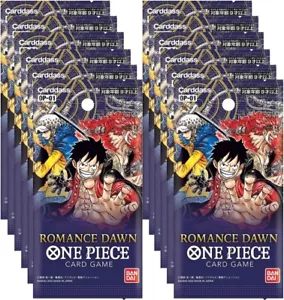 Confezione da 12 ONE PIECE gioco di carte ROMANCE DAWN Booster OP-01 giapponese - Foto 1 di 1