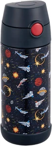 Kids Water Bottle - Insulated Stainless Steel Thermos with Straw (Girls/Boys) - - Picture 1 of 12