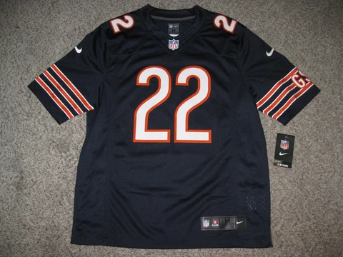 Matt Forte Chicago Bears Mens Navy Blue Nike Limited Jersey Cover