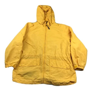 Pacific Trail Jacket Womens Large Yellow Full Zip Removable Good Windbreaker * - Picture 1 of 10