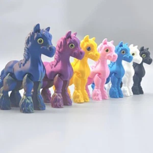 3D Horse 3D Printed Horse Flexible Toy For Festival Home Decoration GF - Picture 1 of 19