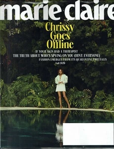 MARIE CLAIRE Magazine October 2020 Issue -- Chrissy Teigen -- FALL FASHION - Picture 1 of 1