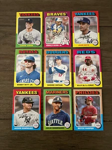 2024 Topps Heritage Complete base set - De La Cruz, Dominguez RC's - Picture 1 of 2