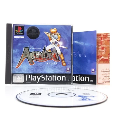 Sony Playstation 1 Spiel: The Adventures of Alundra - PS1 PSX OVP MAP (PAL) - Bild 1 von 4