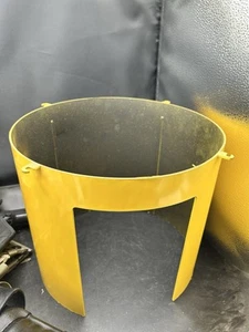 (1) New Old Stock Yellow ORIGINAL TRAFFIC LIGHT VISOR SHIELDS SIGNAL COVERS 12” - Picture 1 of 8