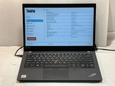 Lenovo ThinkPad T14  Intel core i5-10310U @1.70GHz 16GB Laptop Computer No hdd - Image 1 of 2