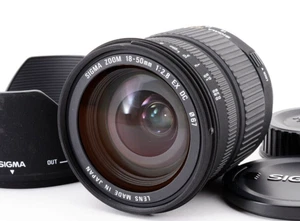 【 MINT w/Hood 】SIGMA 18-50mm f/2.8 EX DC Zoom SLR Lens for Nikon From JAPAN #425 - Picture 1 of 12